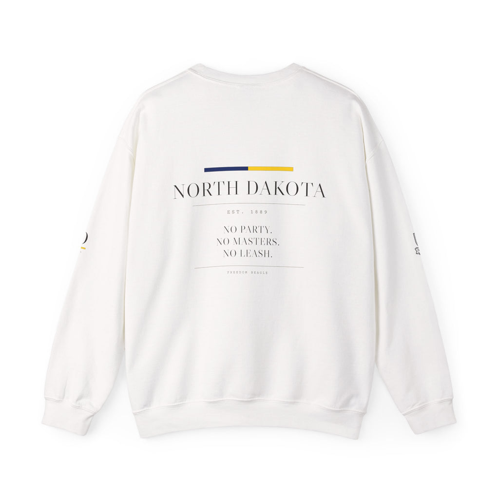 North Dakota — Freedom Beagle State Series Crewneck (Sand)