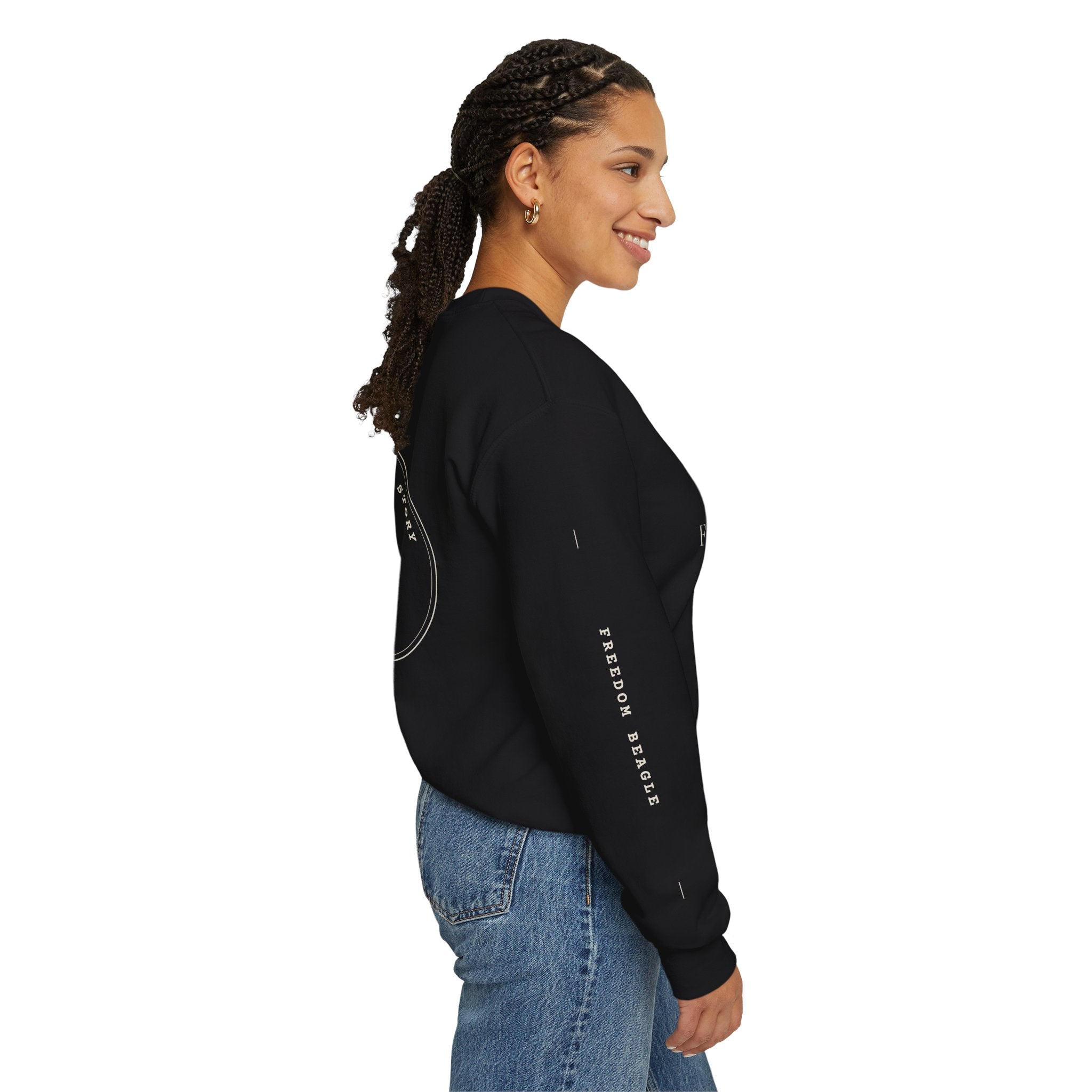 Freedom Beagle Seal Full Kit Crewneck — Est. MMXXVI (Black)
