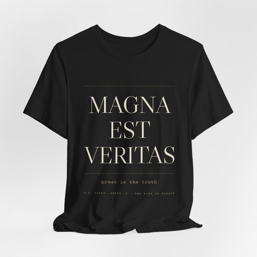 Magna Est Veritas — Great Is the Truth Tee (Black)