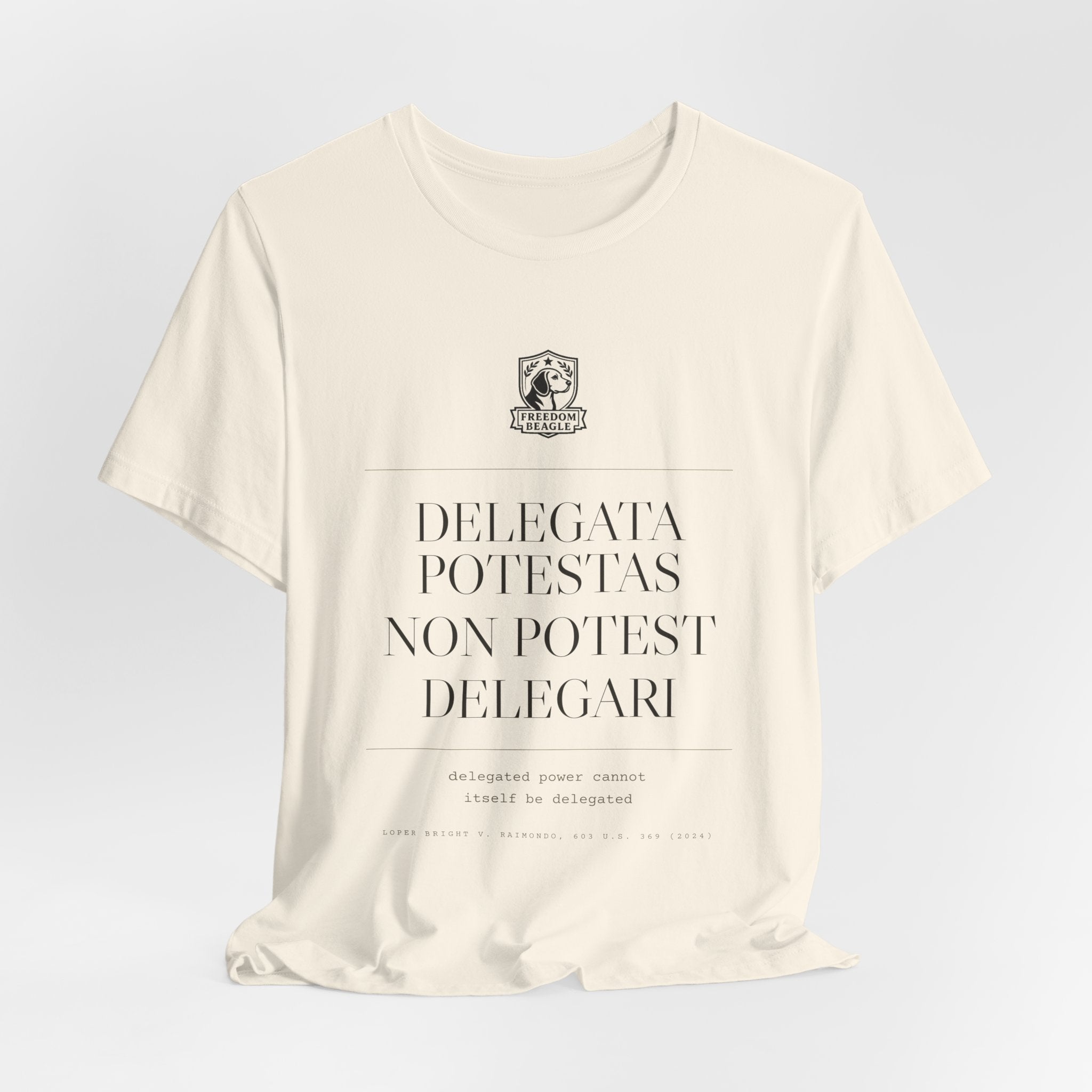 Delegata Potestas Non Potest Delegari — Administrative State Tee (Natural)