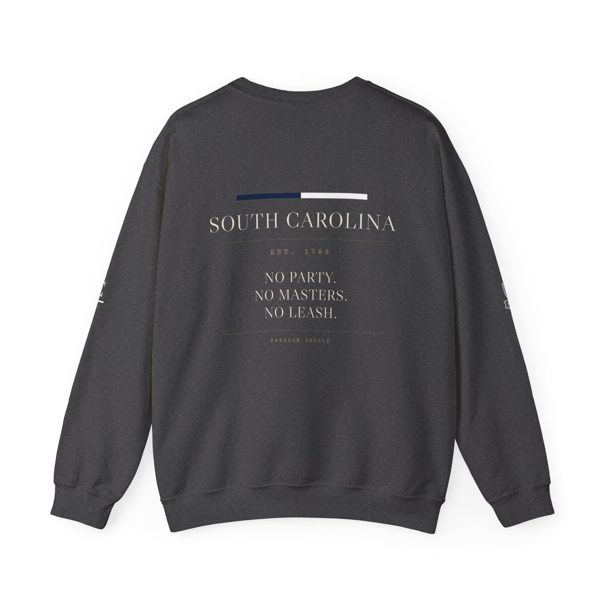 South Carolina — Freedom Beagle State Series Crewneck (Black)