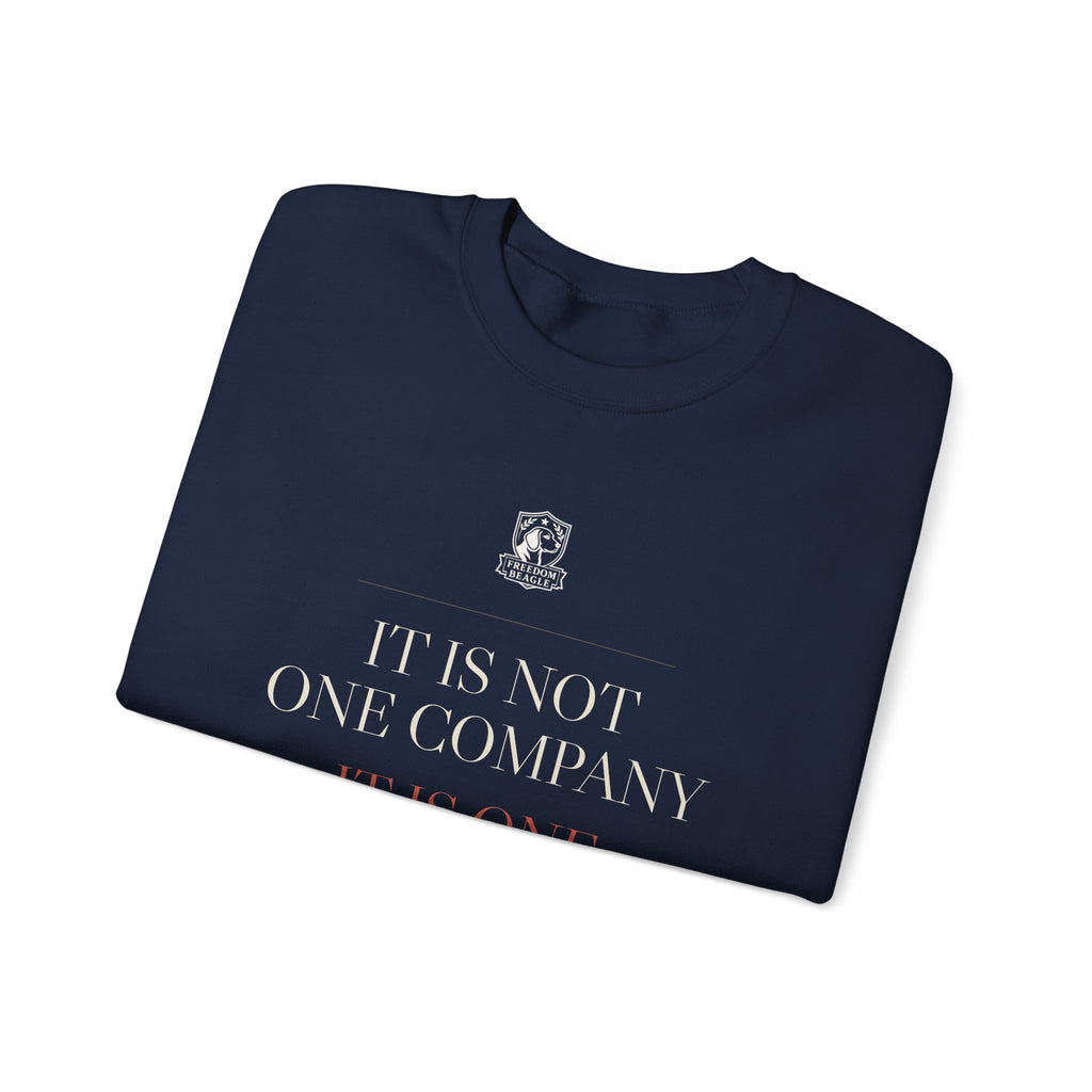 It Is Not One Company — ALPR Crewneck (Black)