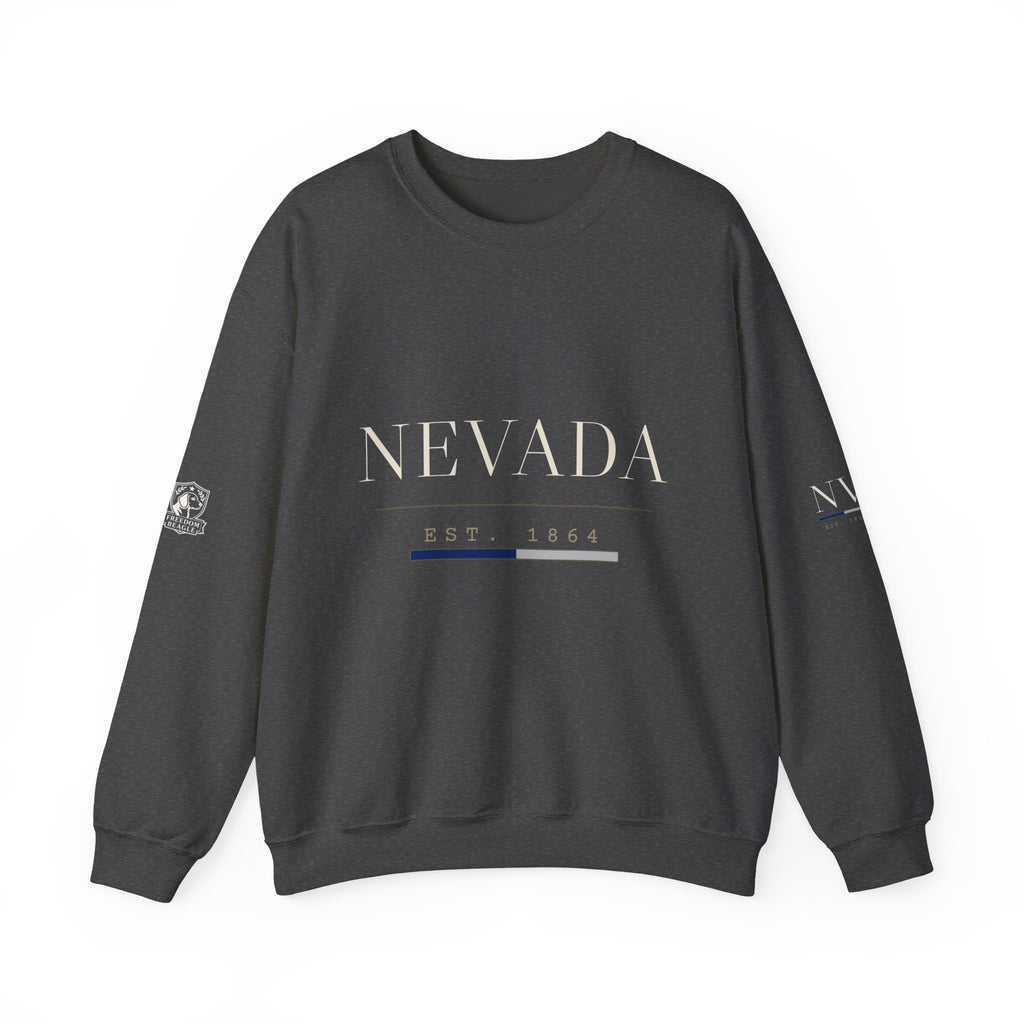 Nevada — Freedom Beagle State Series Crewneck (Black)