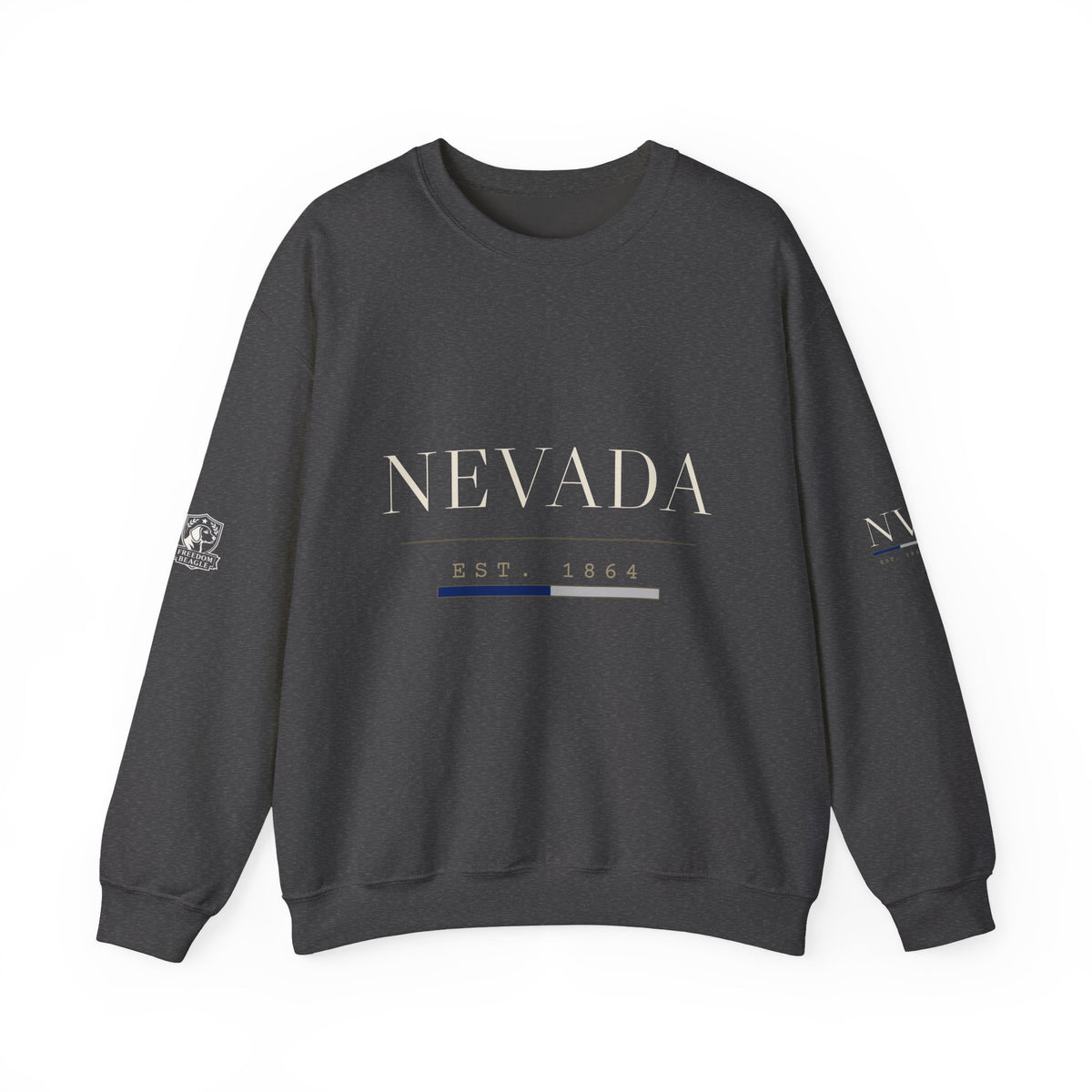 Nevada — Freedom Beagle State Series Crewneck (Black)