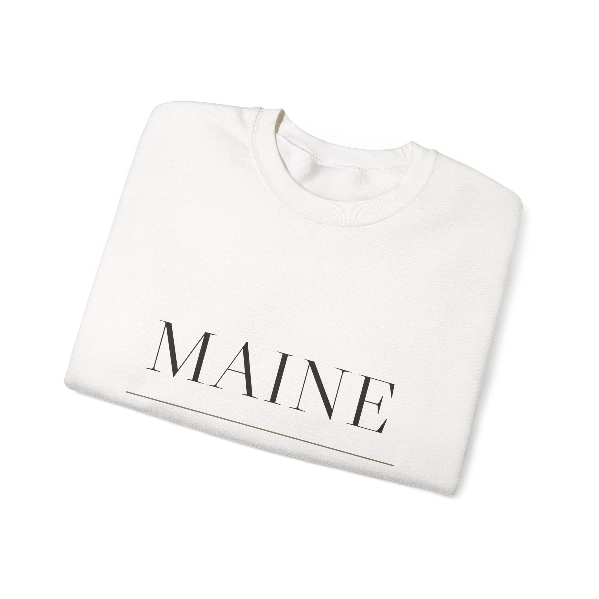 Maine — Freedom Beagle State Series Crewneck (Sand)