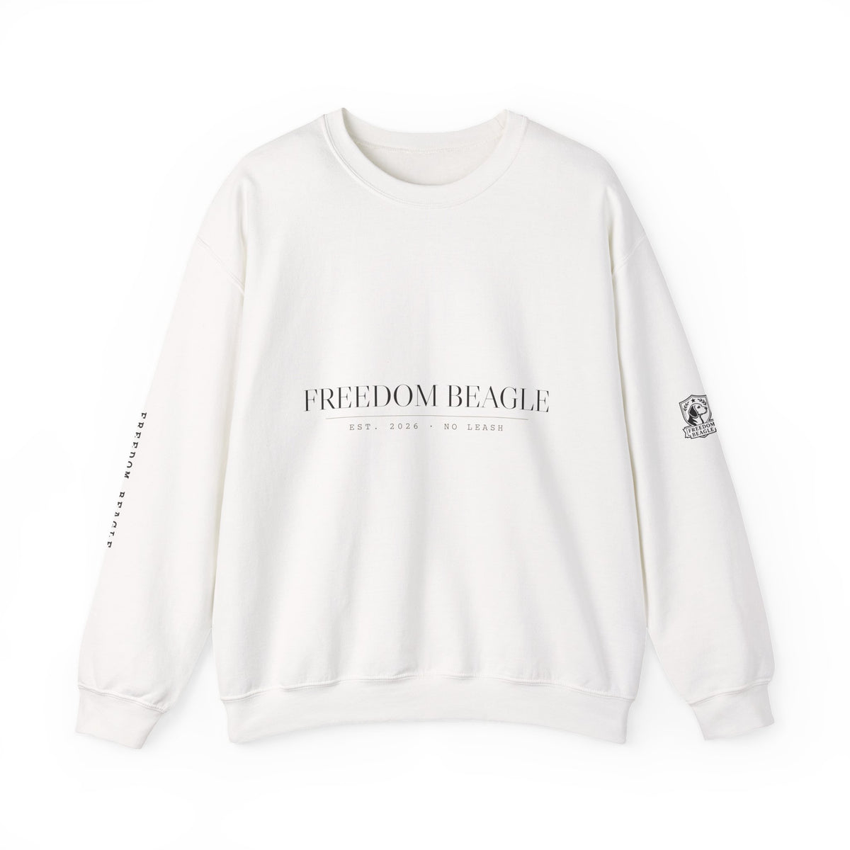 Freedom Beagle Seal Full Kit Crewneck — Est. MMXXVI (Sand)