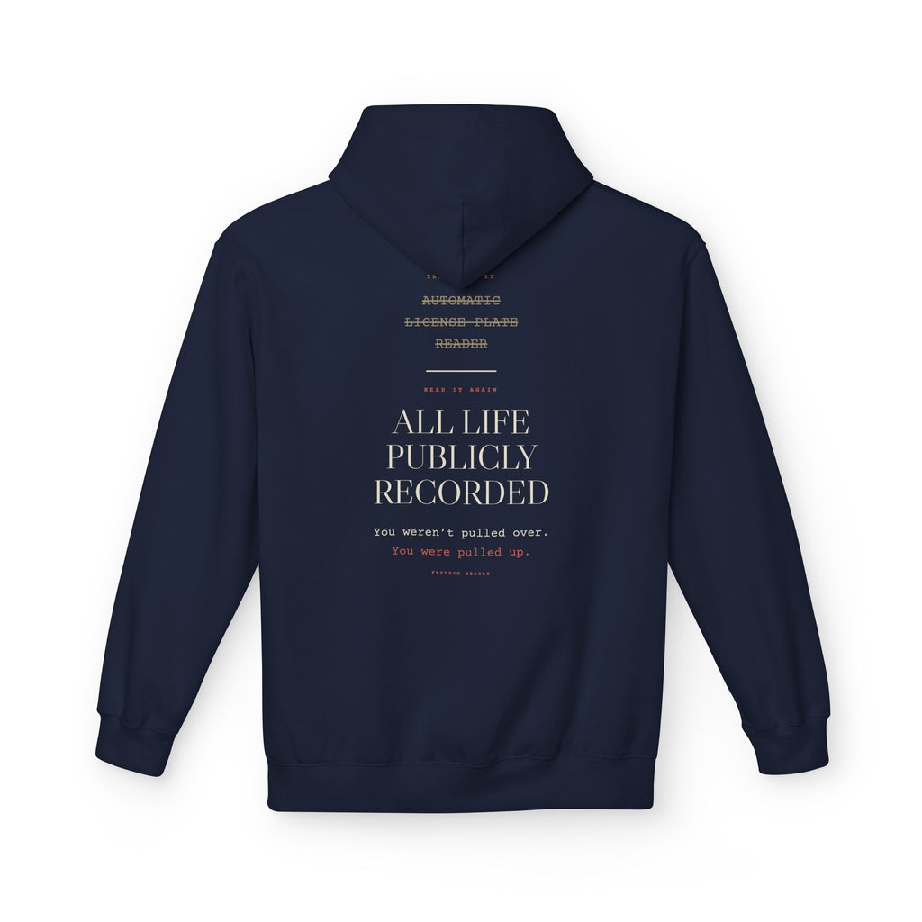 Read It Again — ALPR Hoodie (Black)
