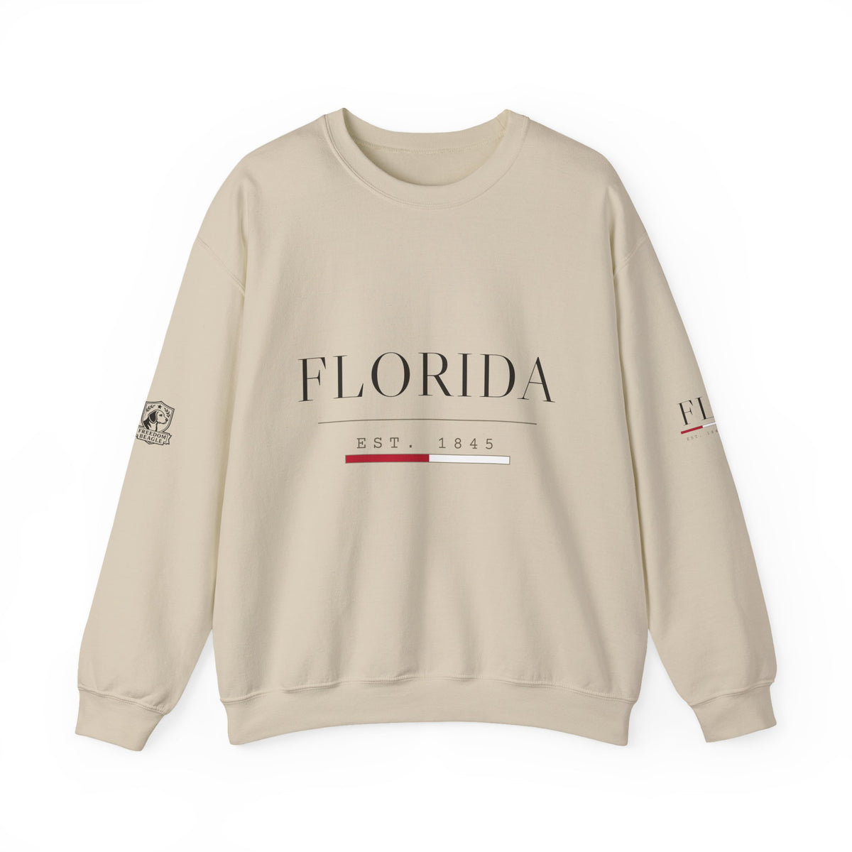 Florida — Freedom Beagle State Series Crewneck (Sand)