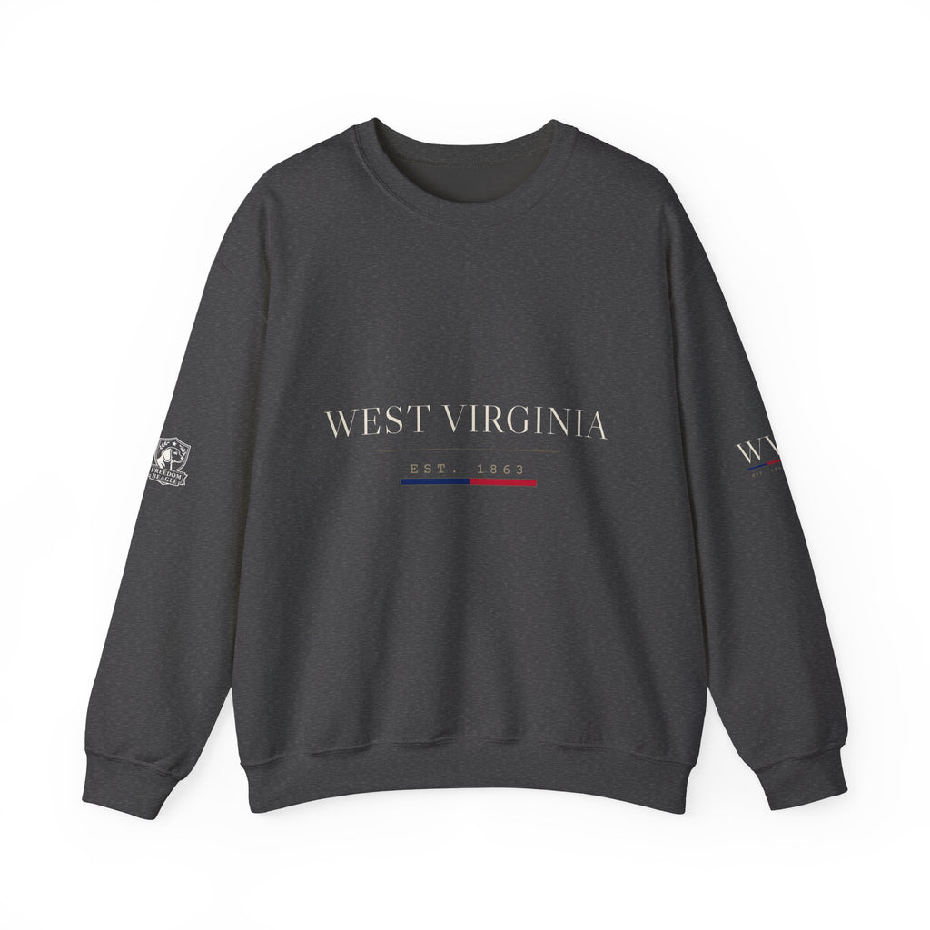West Virginia — Freedom Beagle State Series Crewneck (Black)