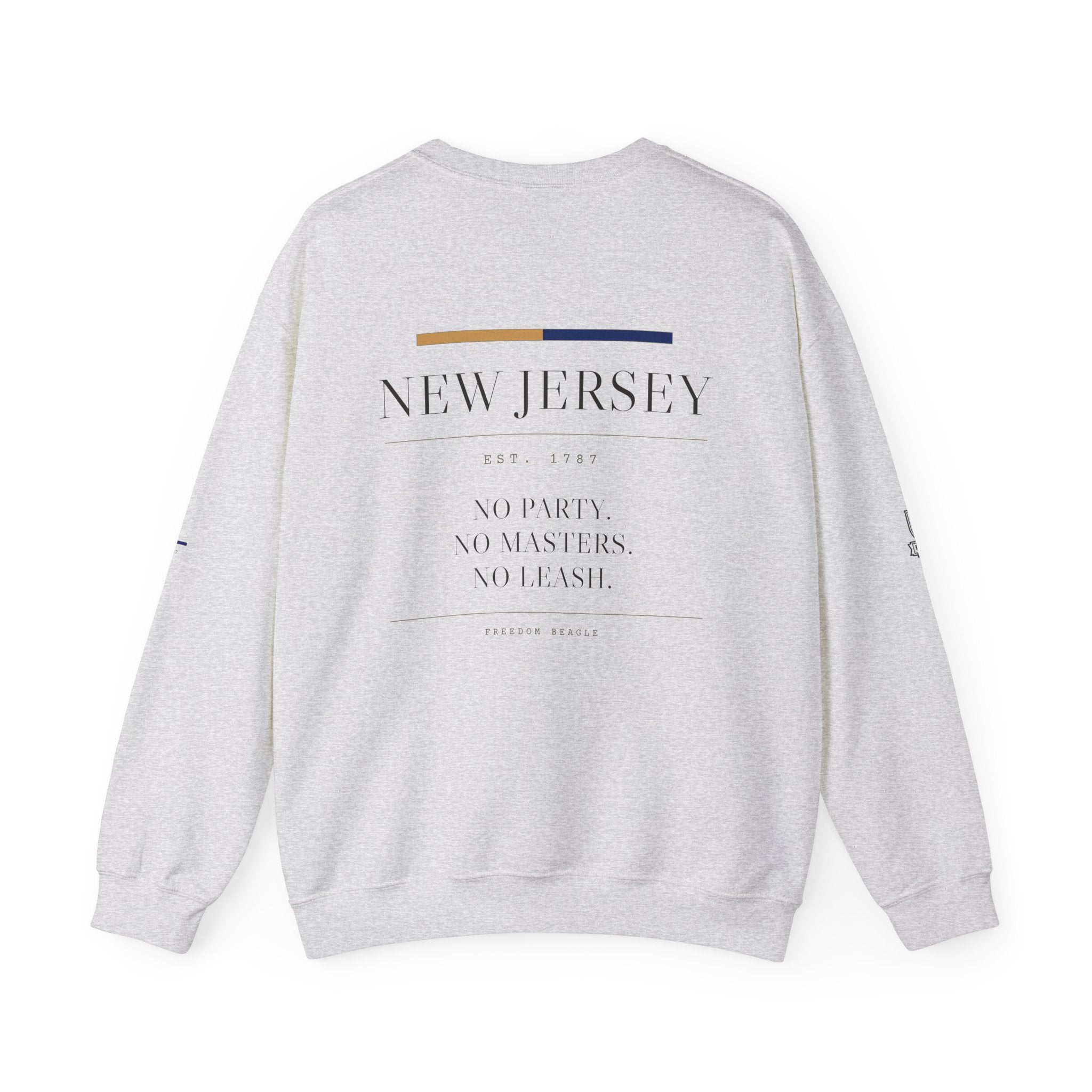 New Jersey — Freedom Beagle State Series Crewneck (Sand)