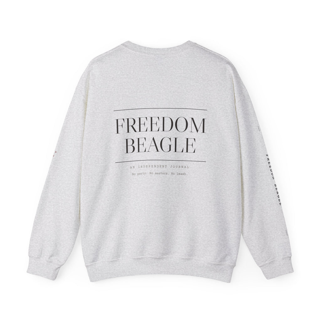 Monogram Full Kit Crewneck — Freedom Beagle, Stacked (Sand)