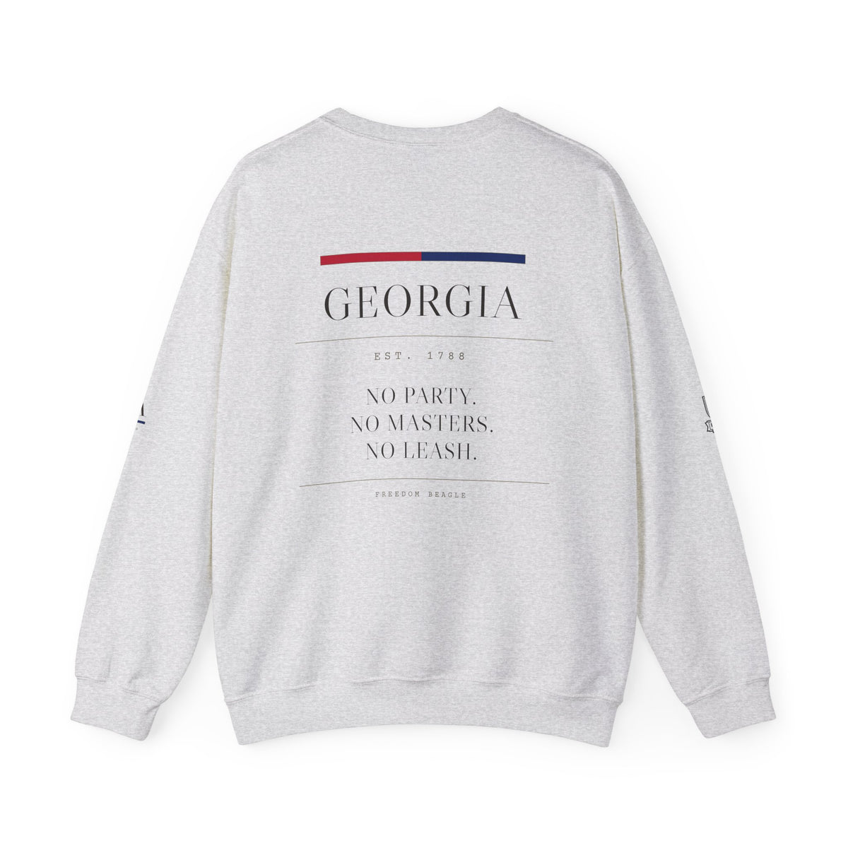 Georgia — Freedom Beagle State Series Crewneck (Sand)