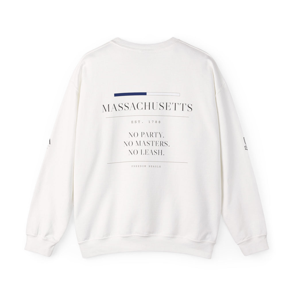 Massachusetts — Freedom Beagle State Series Crewneck (Sand)