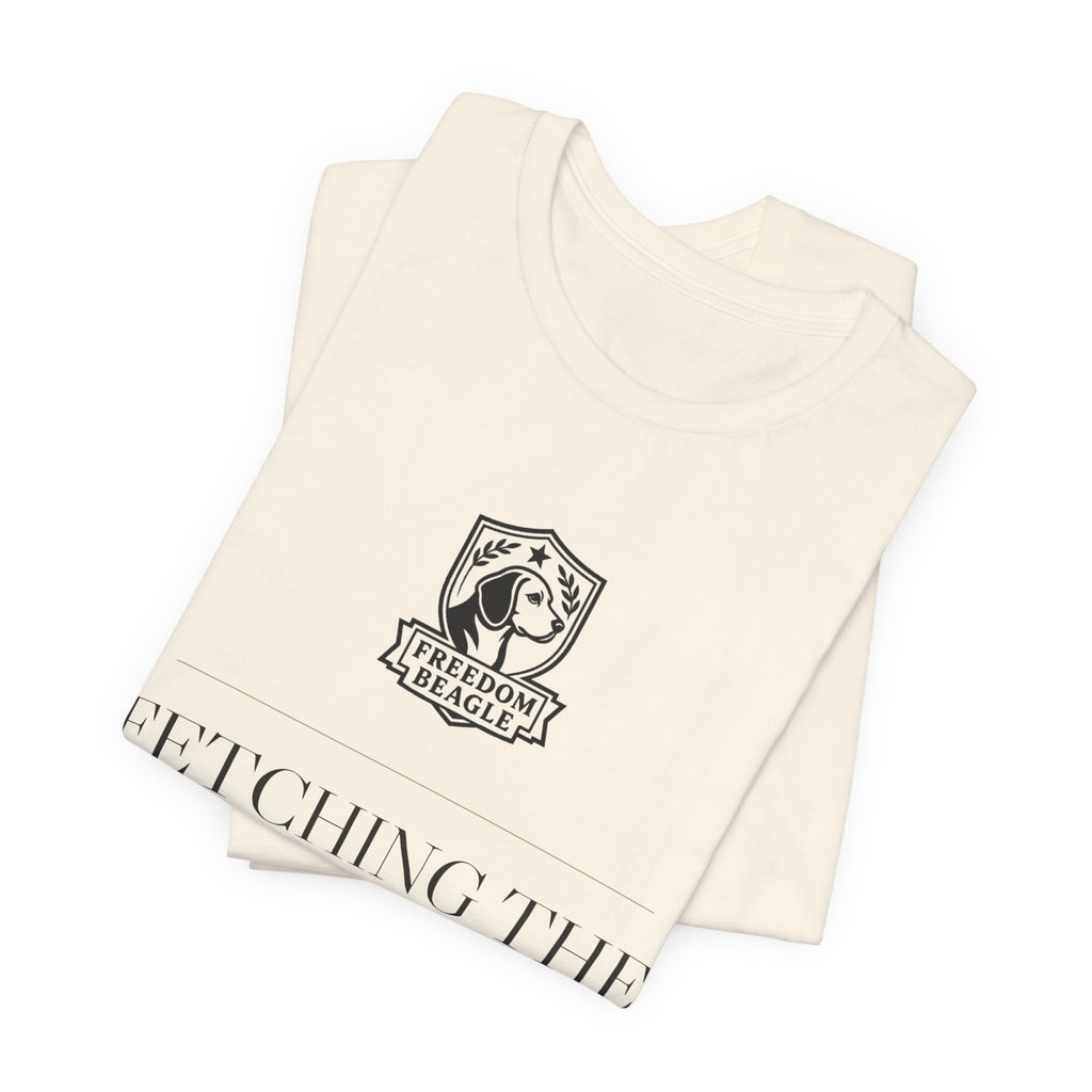 Fetching the Word You Haven't Heard — Freedom Beagle Tee (Natural)