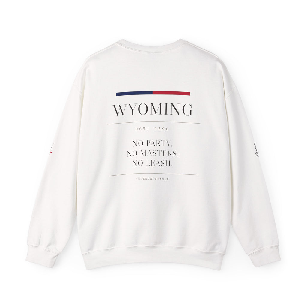 Wyoming — Freedom Beagle State Series Crewneck (Sand)