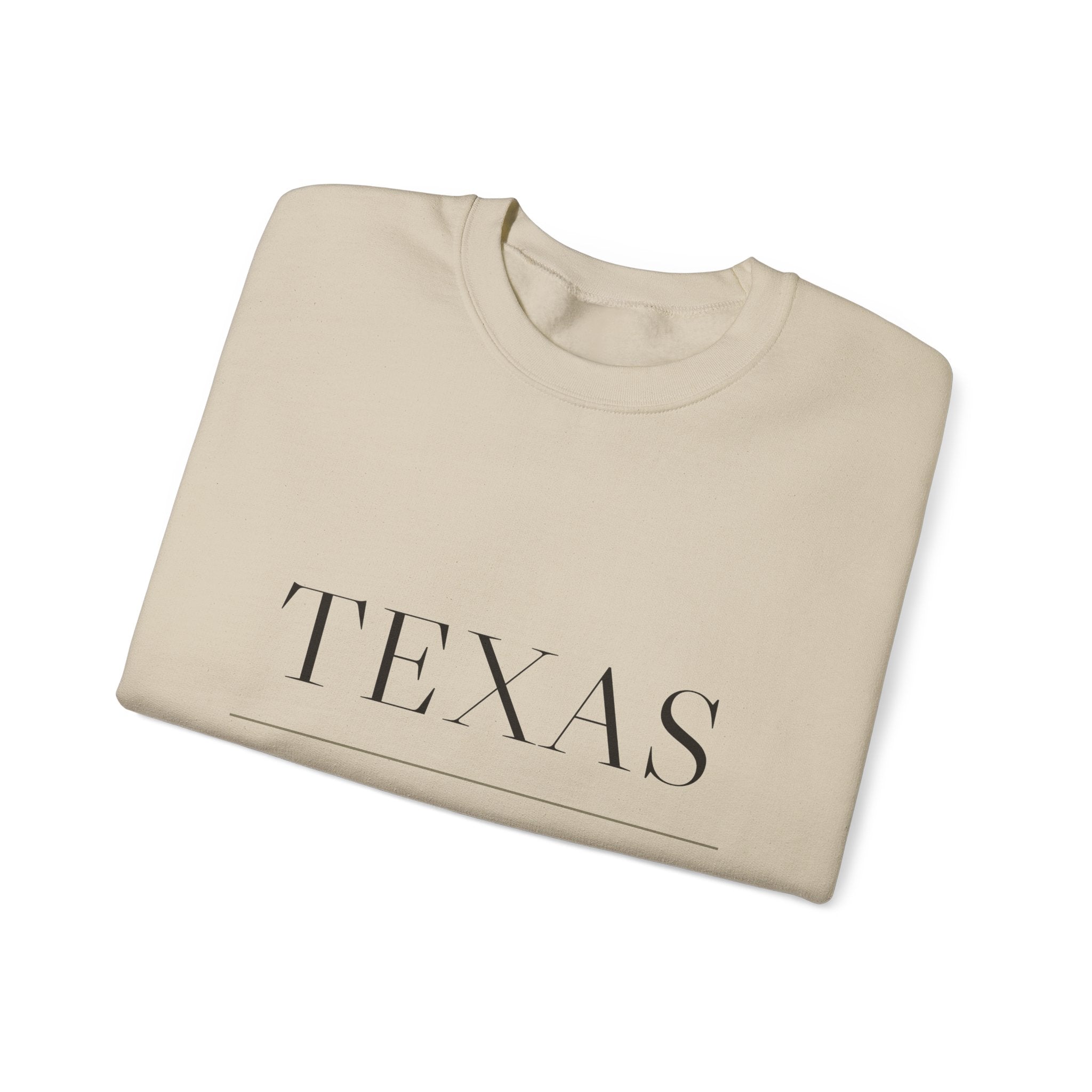 Texas — Freedom Beagle State Series Crewneck (Sand)