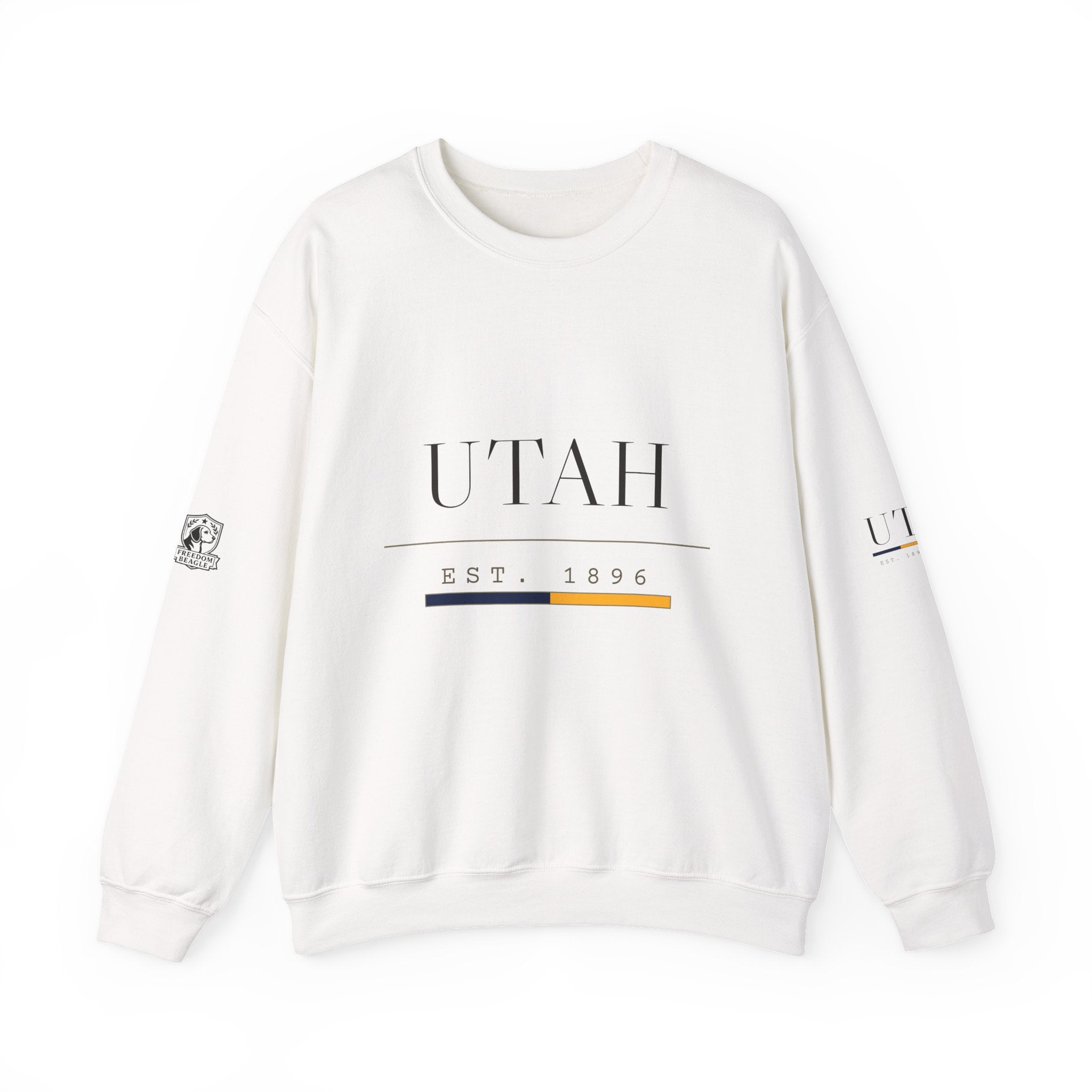 Utah — Freedom Beagle State Series Crewneck (Sand)
