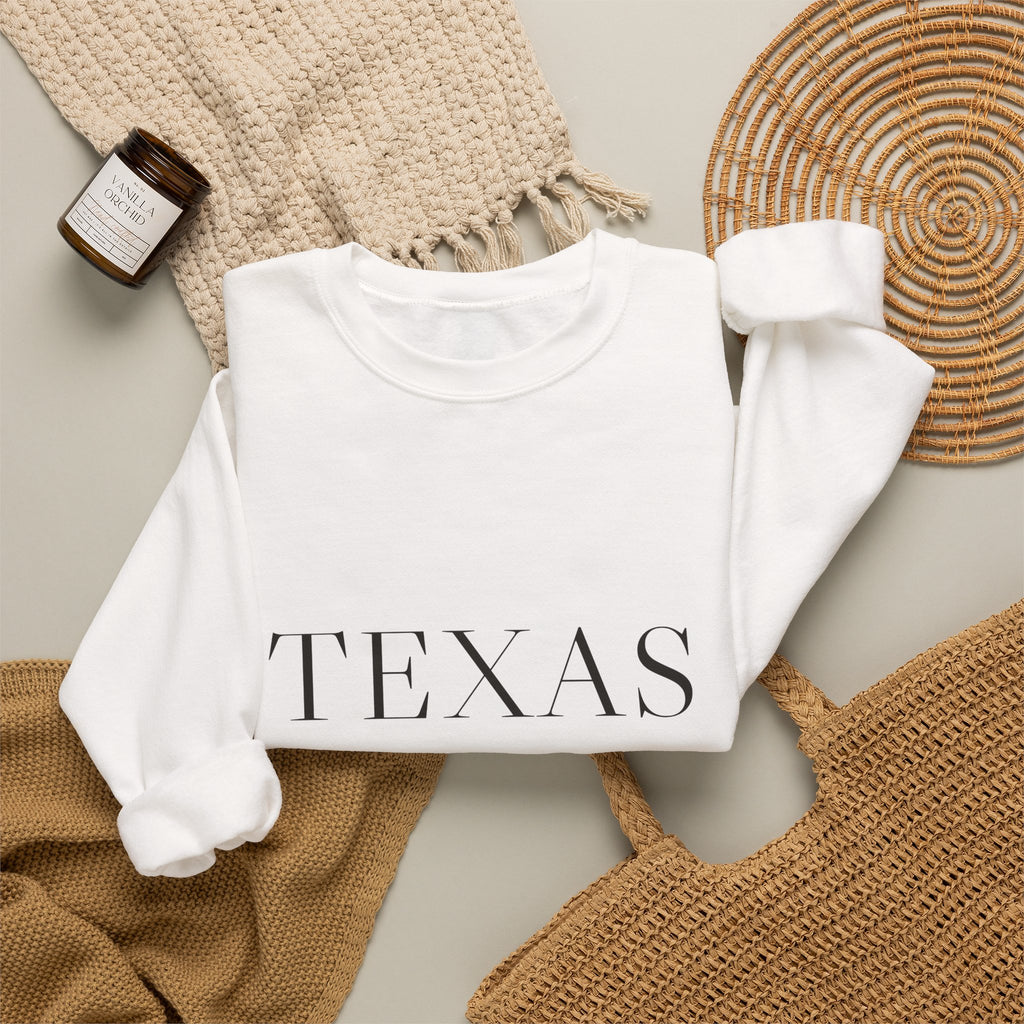 Texas — Freedom Beagle State Series Crewneck (Sand)
