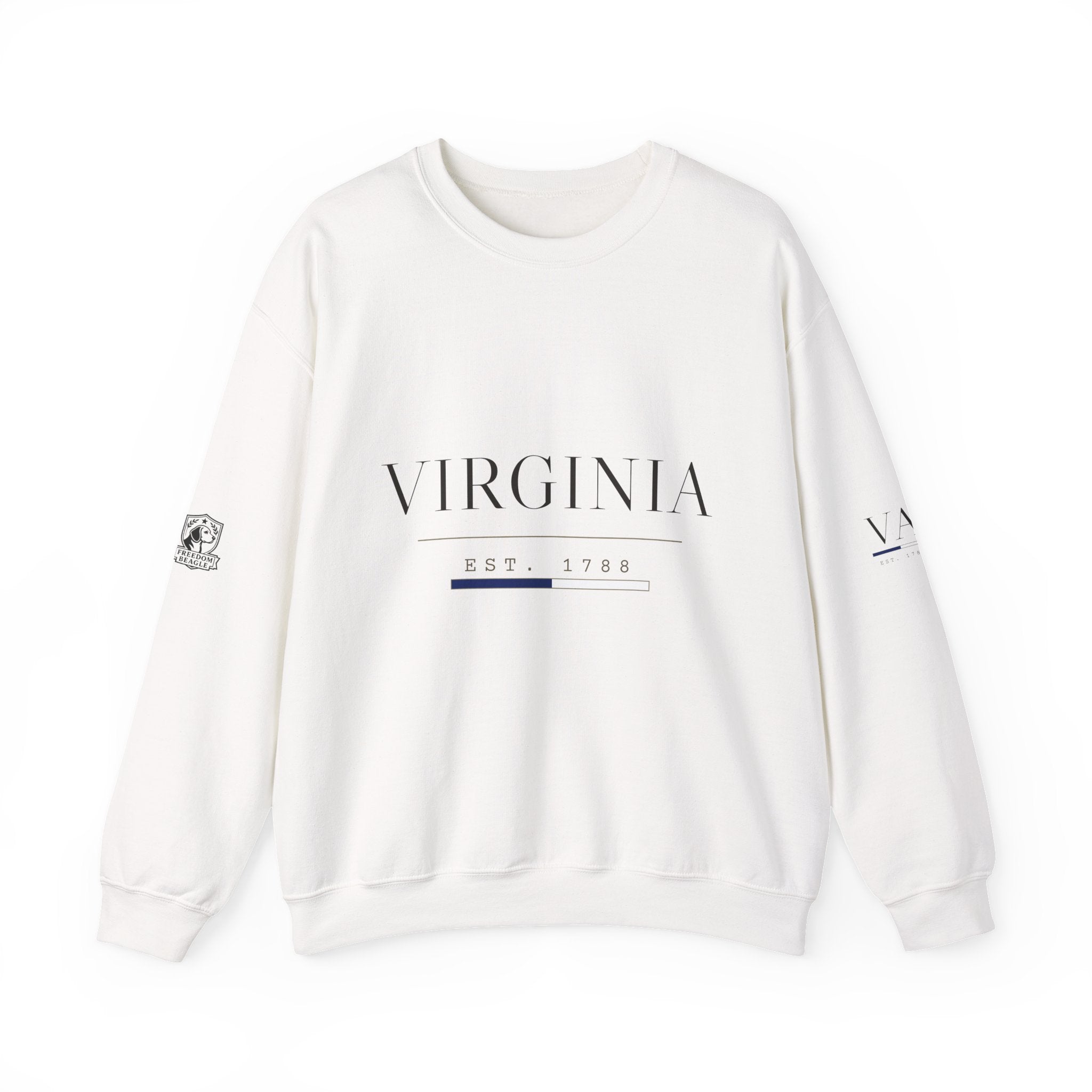 Virginia — Freedom Beagle State Series Crewneck (Sand)