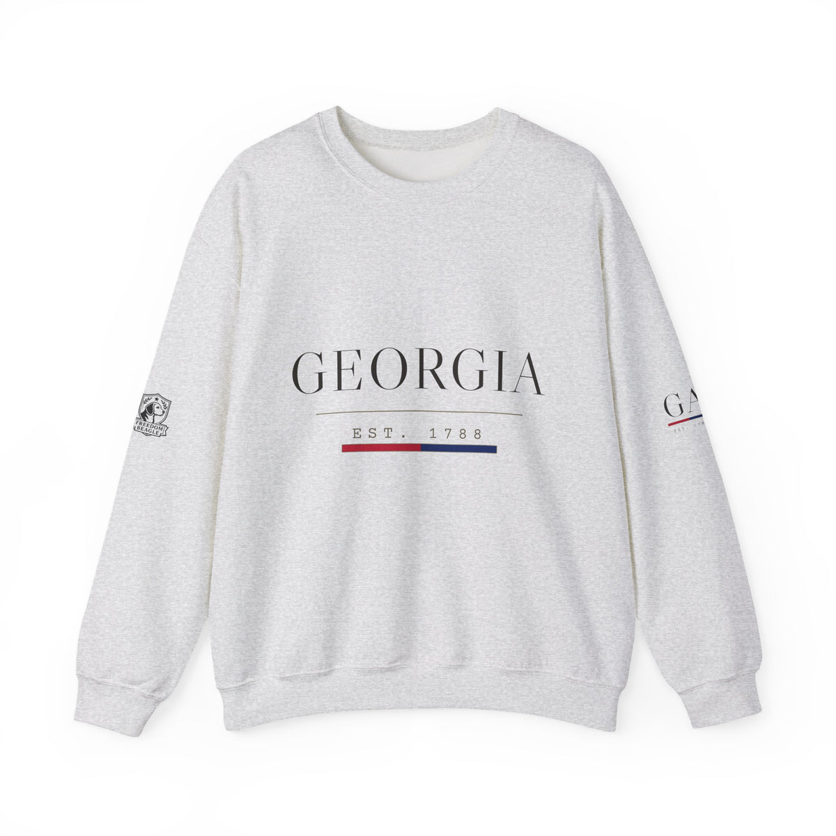Georgia — Freedom Beagle State Series Crewneck (Sand)