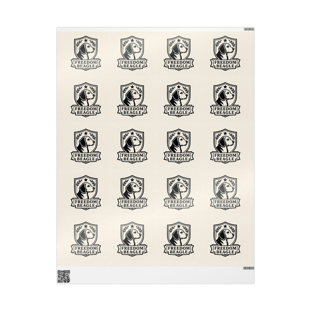 Freedom Beagle-Themed Wrapping Papers