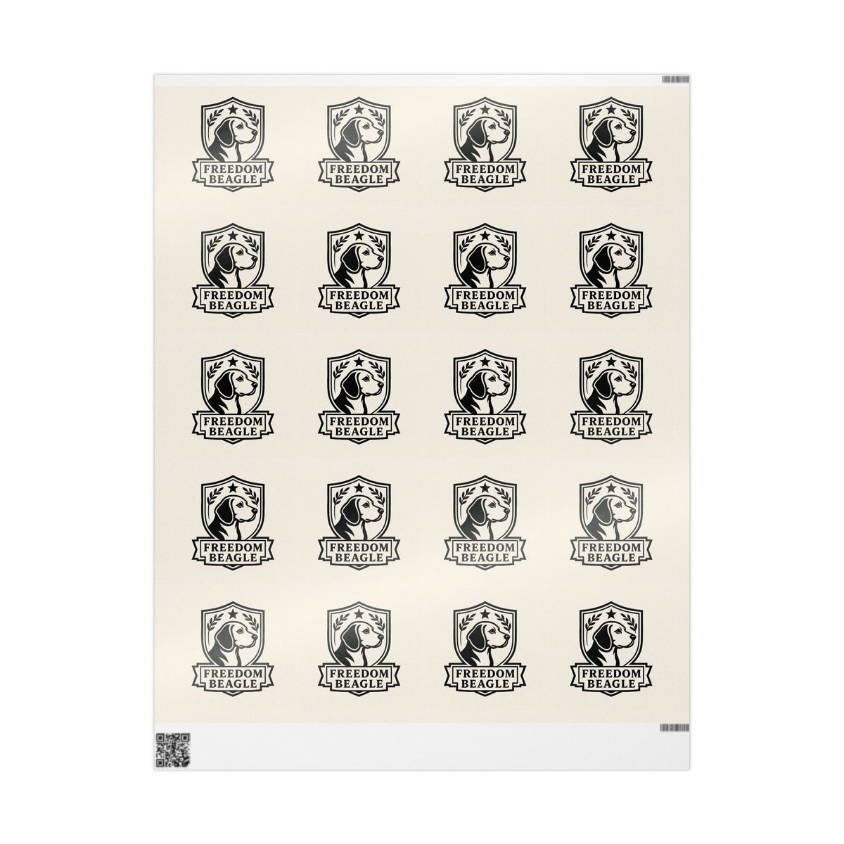 Freedom Beagle-Themed Wrapping Papers