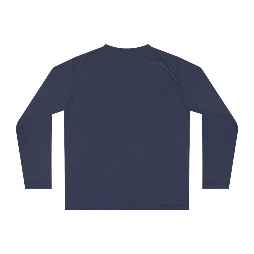 Unisex Performance Long Sleeve Shirt with Basketball Design - Perfect for Sports, Gym, Gifts, Activewear, Birthday, Holidays