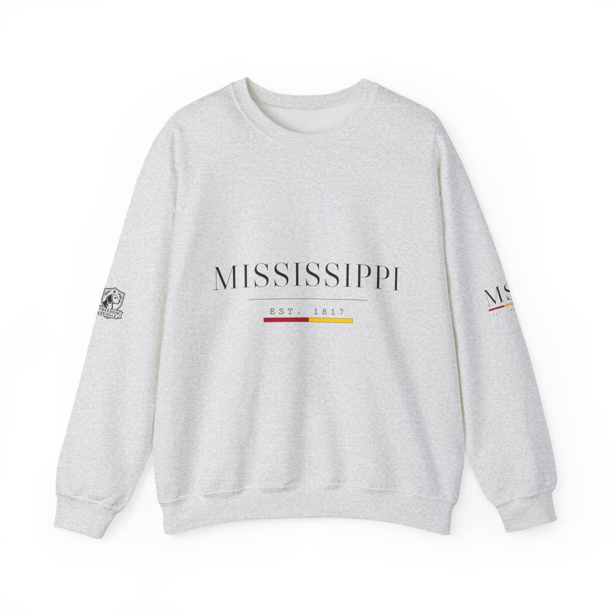 Mississippi — Freedom Beagle State Series Crewneck (Sand)