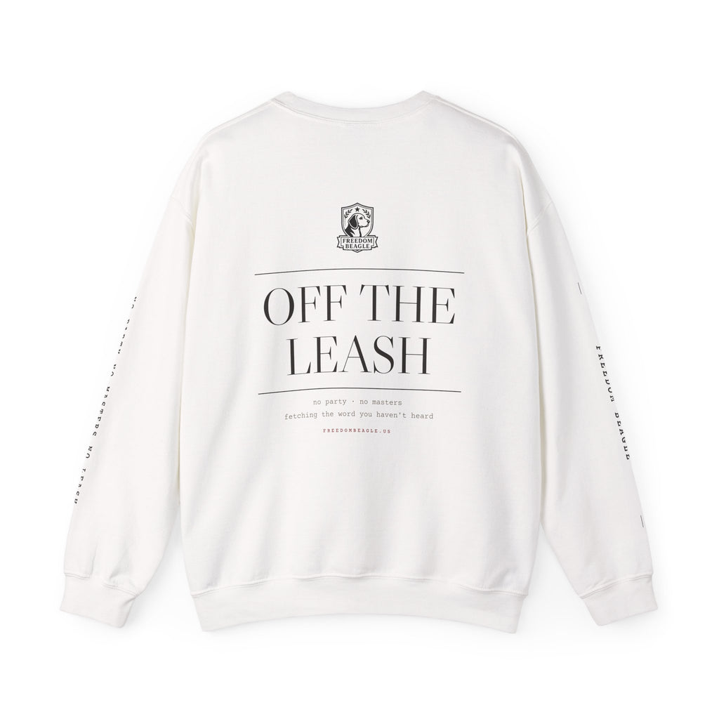 Off the Leash Full Kit Crewneck — Full Back Print (Sand)