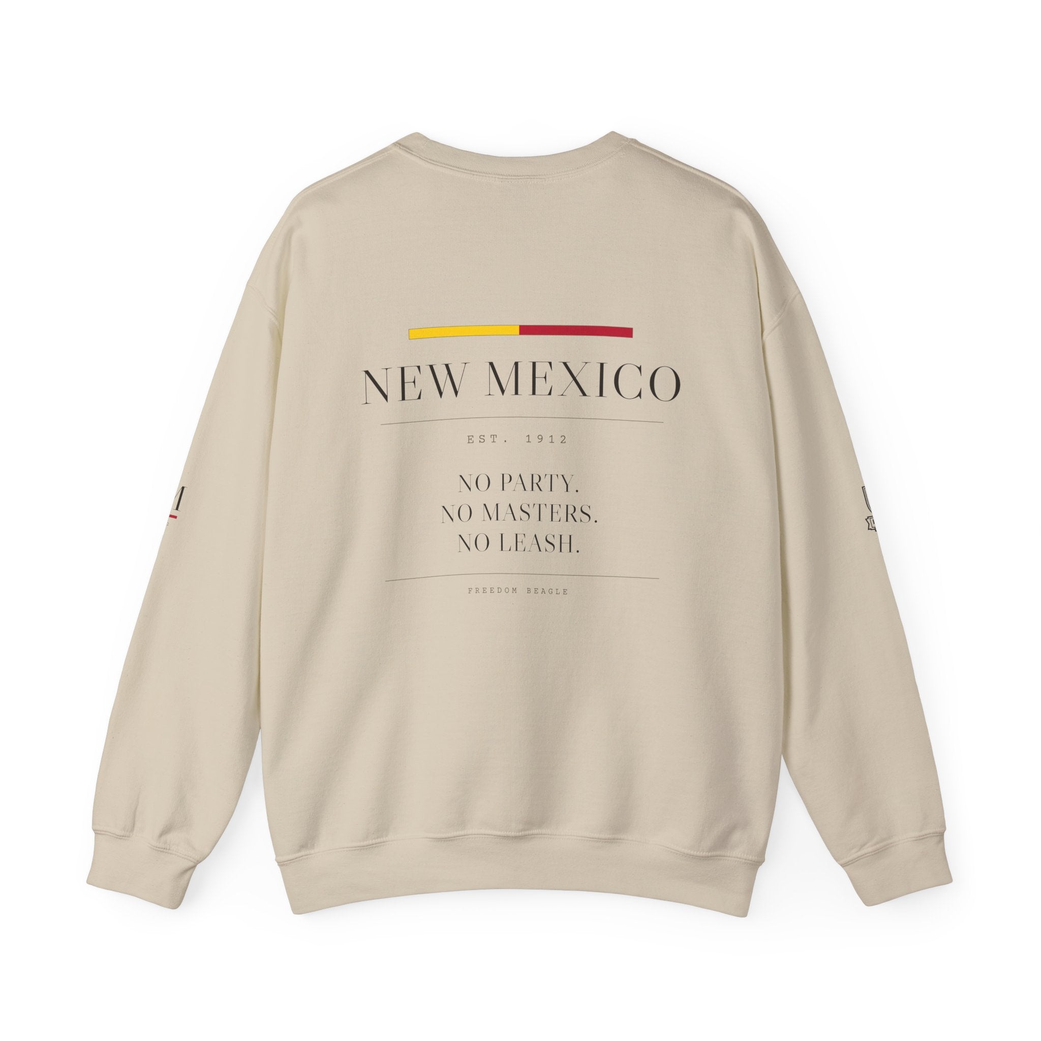 New Mexico — Freedom Beagle State Series Crewneck (Sand)