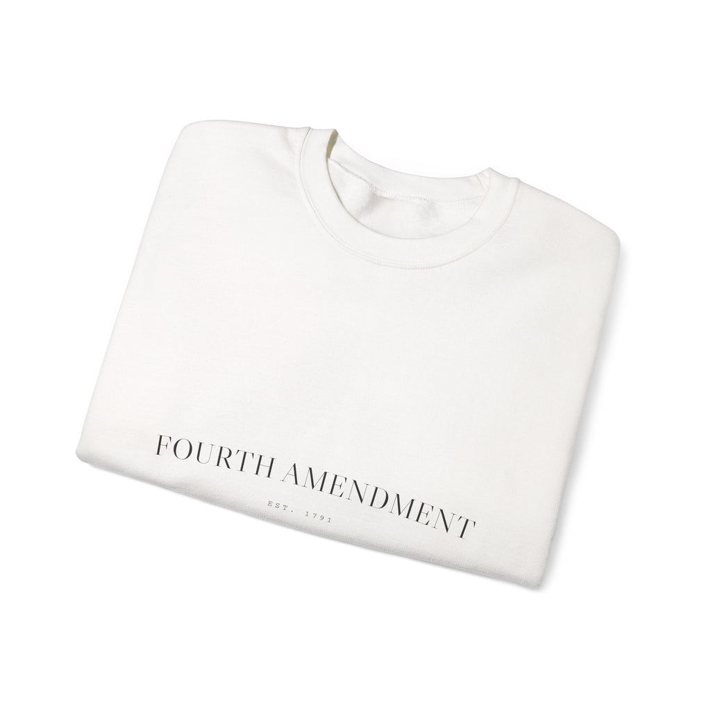 Fourth Amendment Crewneck — Est. 1791 (Sand)
