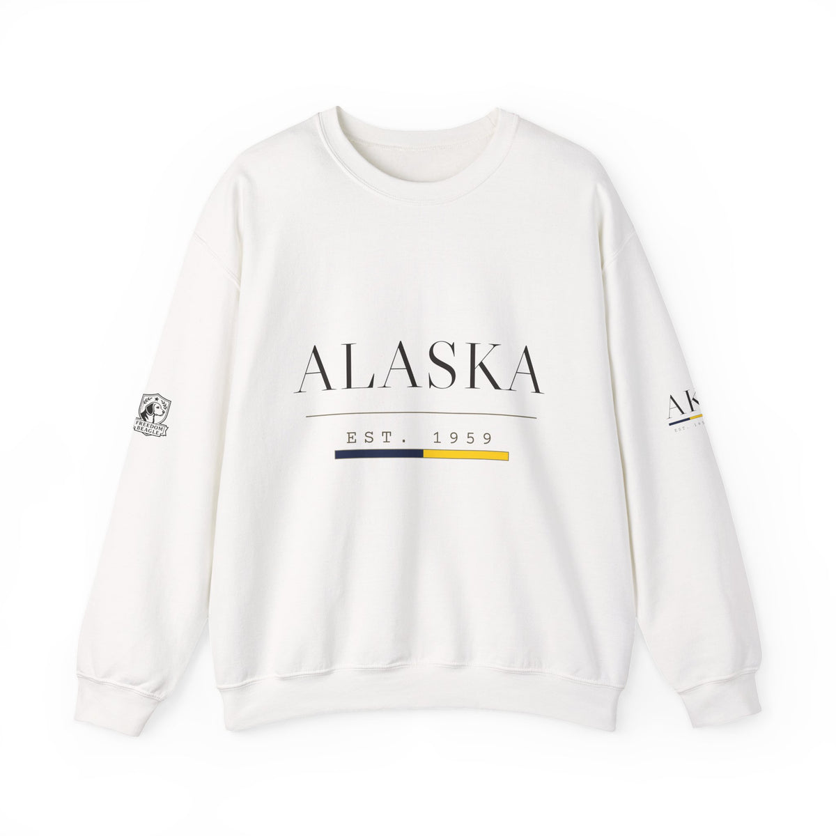 Alaska — Freedom Beagle State Series Crewneck (Sand)