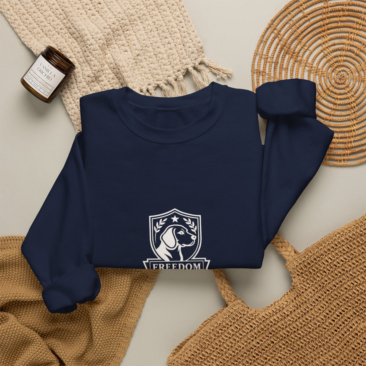 Quis Custodiet Full Kit Crewneck — Who Watches the Watchmen (Black)