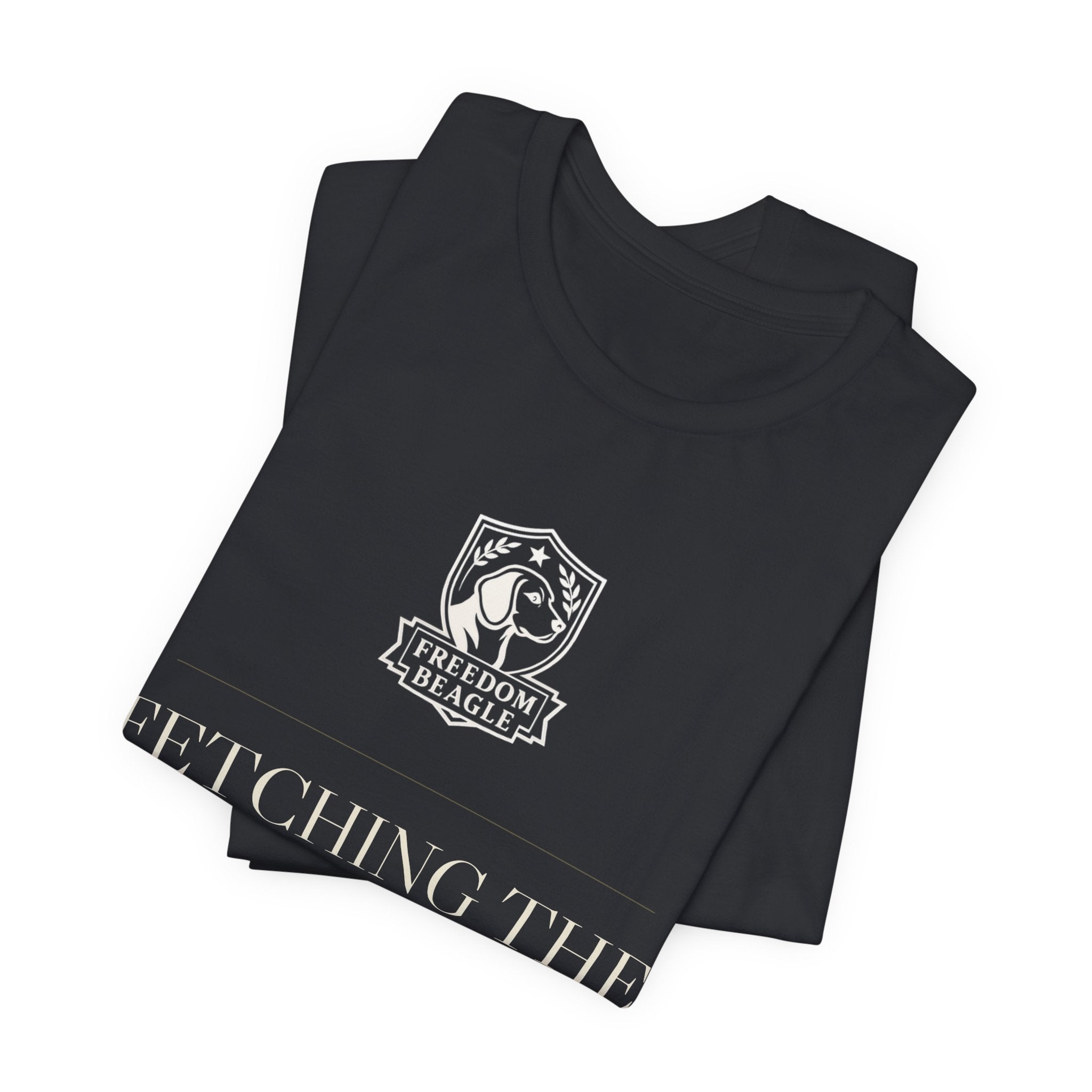 Fetching the Word You Haven't Heard — Freedom Beagle Tee (Black)