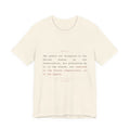 The Tenth Amendment, In Full — Reserved Powers Tee (Natural)
