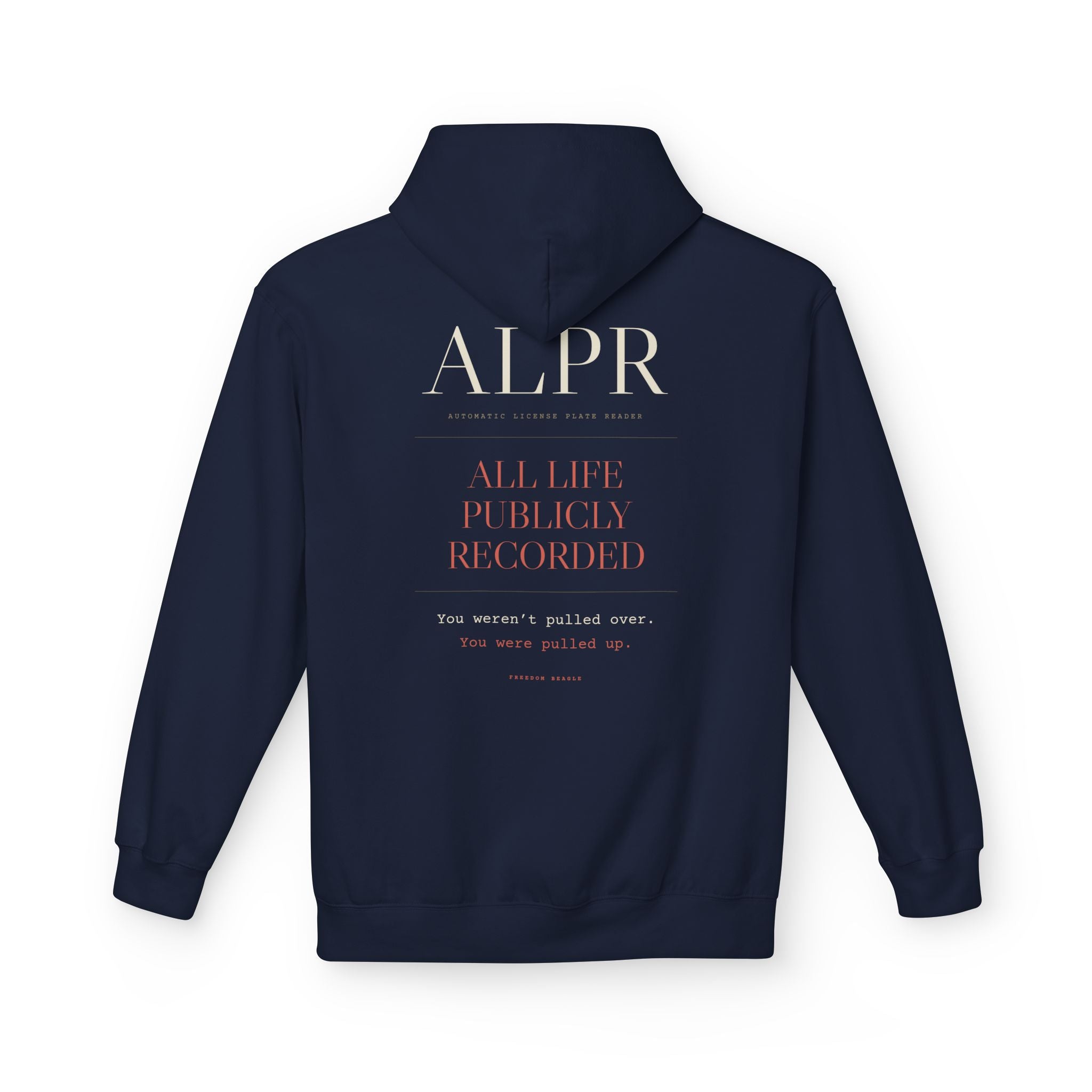 ALPR — All Life Publicly Recorded Hoodie (Black)