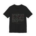 The Fourth Amendment, In Full — Constitutional Text Tee (Black)