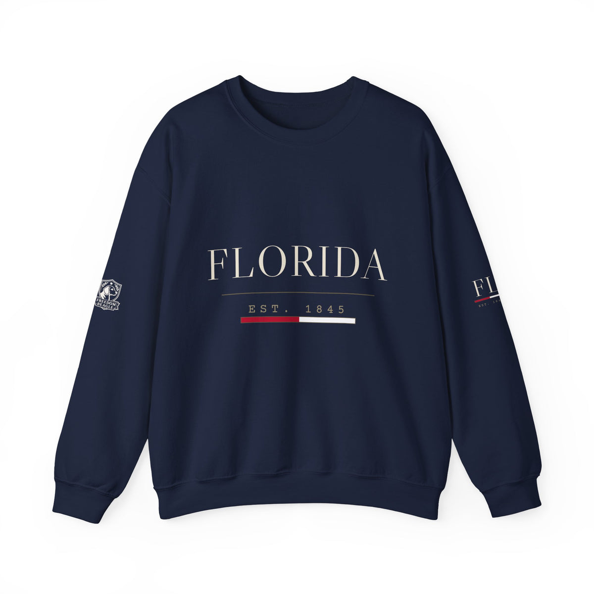 Florida — Freedom Beagle State Series Crewneck (Black)