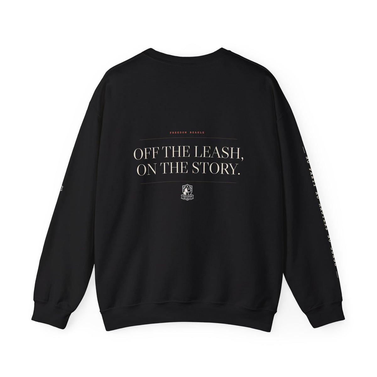Off the Leash Full Kit Crewneck — On the Story (Black)