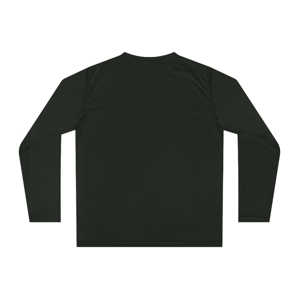 Unisex Performance Long Sleeve Shirt with Basketball Design - Perfect for Sports, Gym, Gifts, Activewear, Birthday, Holidays