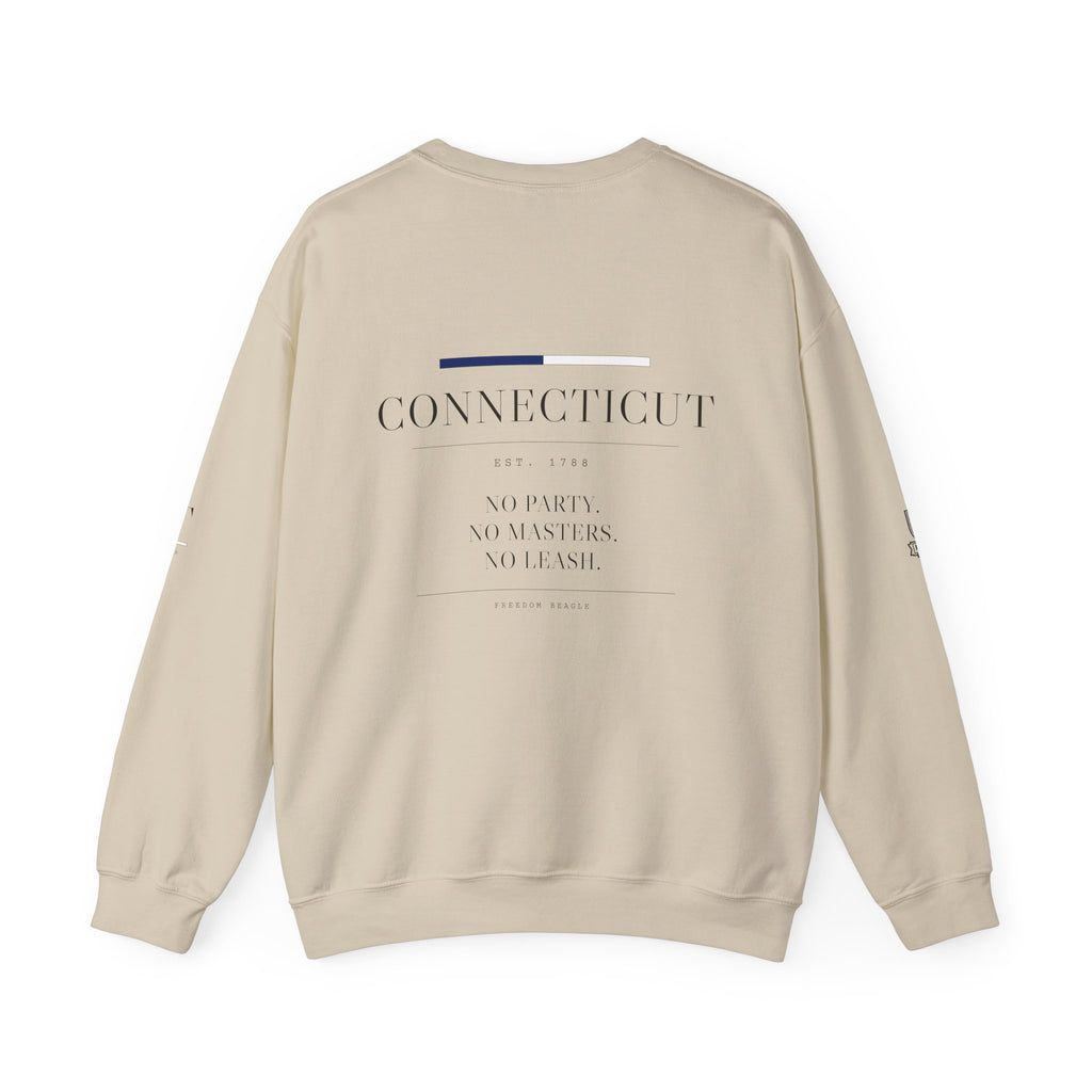 Connecticut — Freedom Beagle State Series Crewneck (Sand)