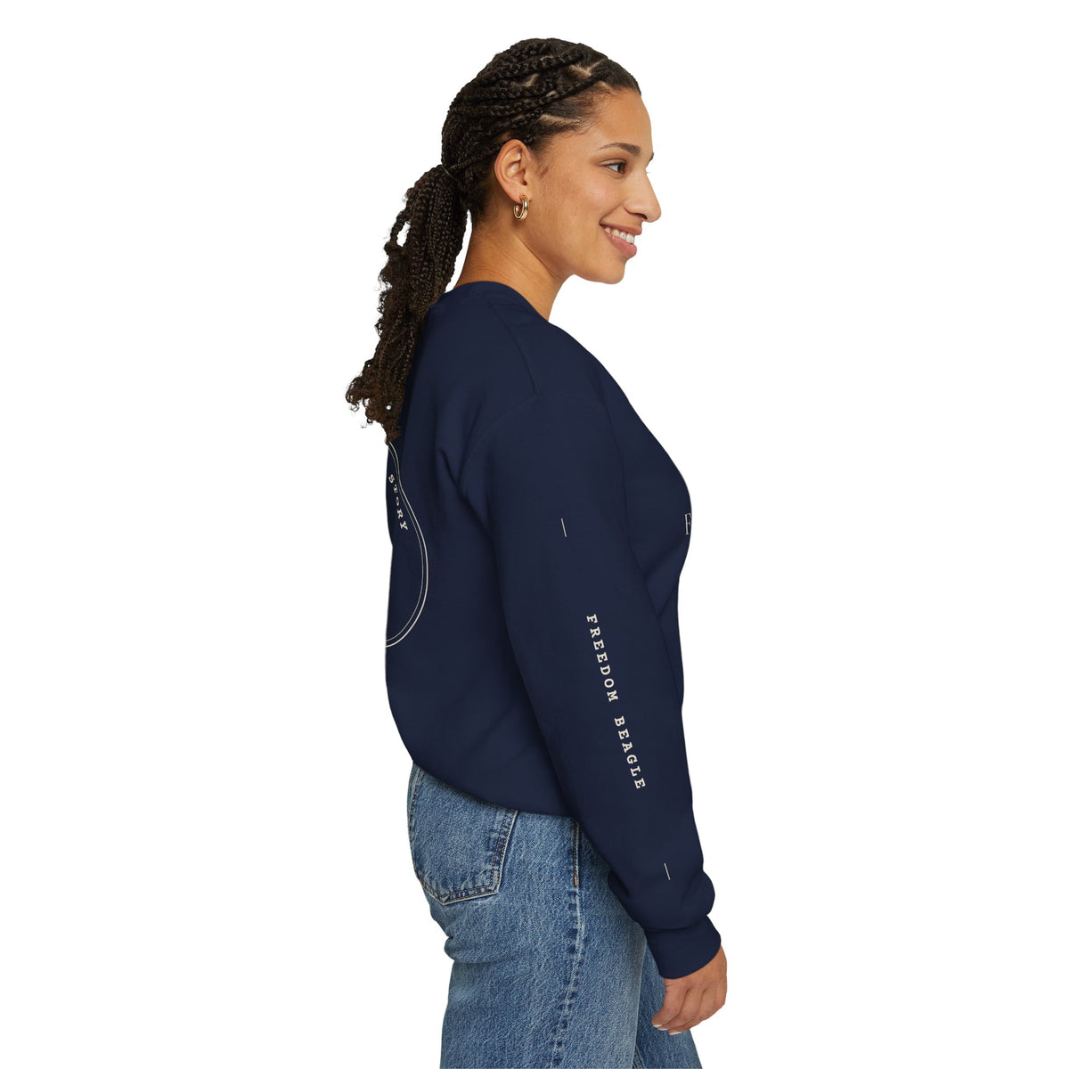 Freedom Beagle Seal Full Kit Crewneck — Est. MMXXVI (Black)