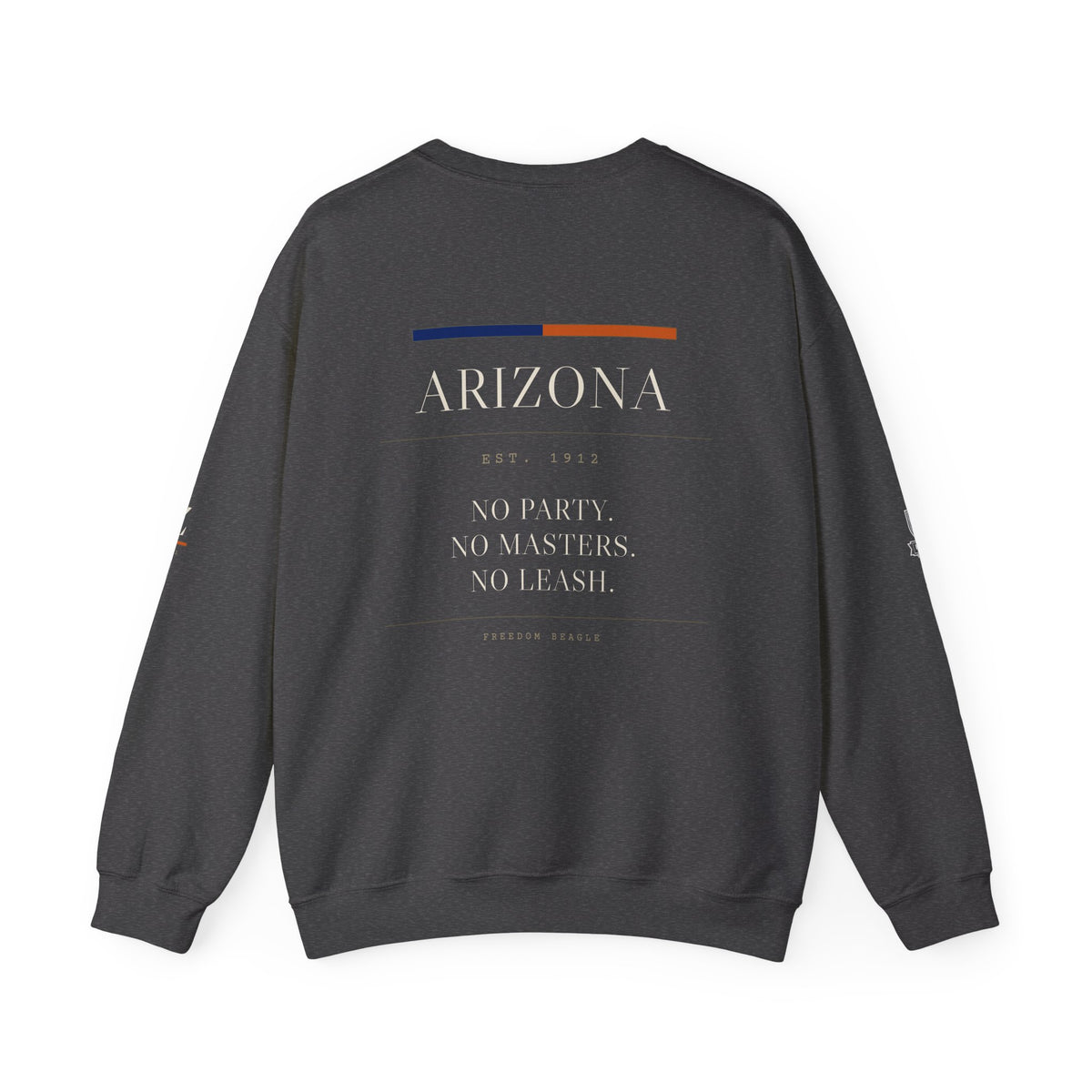 Arizona — Freedom Beagle State Series Crewneck (Black)