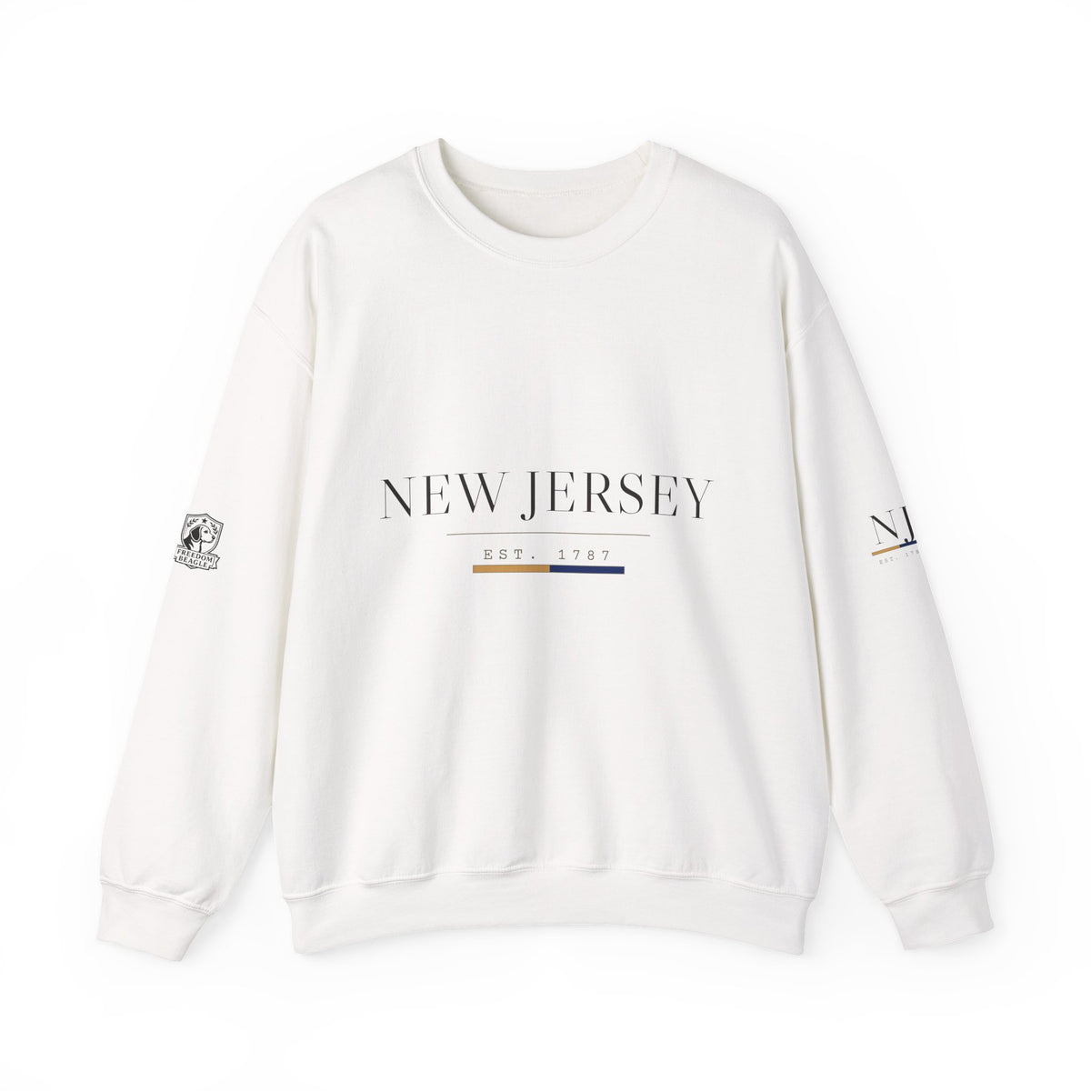 New Jersey — Freedom Beagle State Series Crewneck (Sand)
