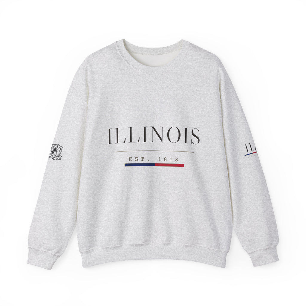 Illinois — Freedom Beagle State Series Crewneck (Sand)