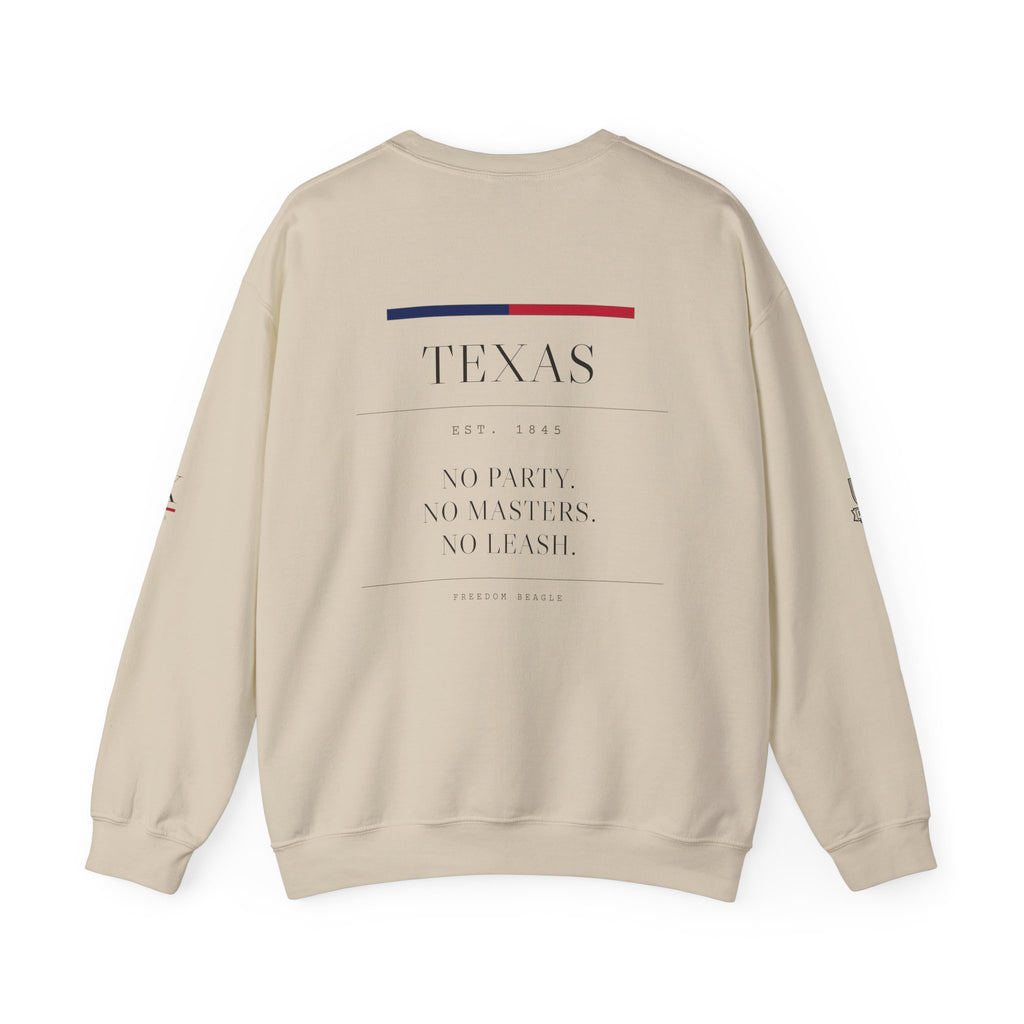 Texas — Freedom Beagle State Series Crewneck (Sand)
