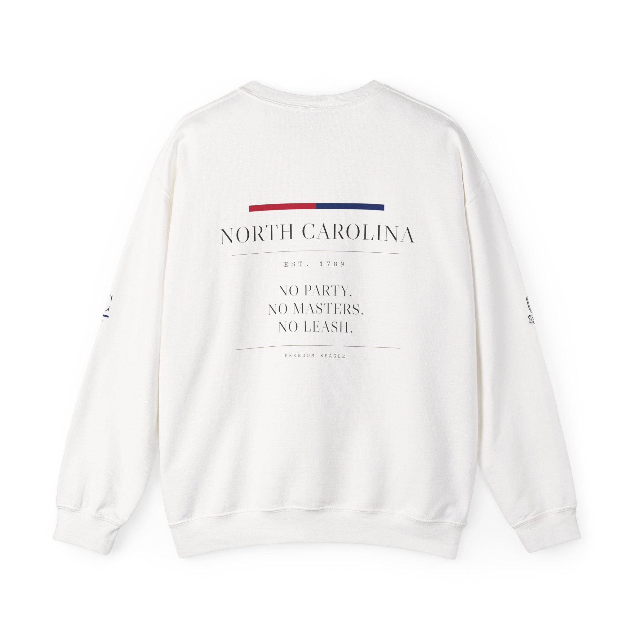 North Carolina — Freedom Beagle State Series Crewneck (Sand)