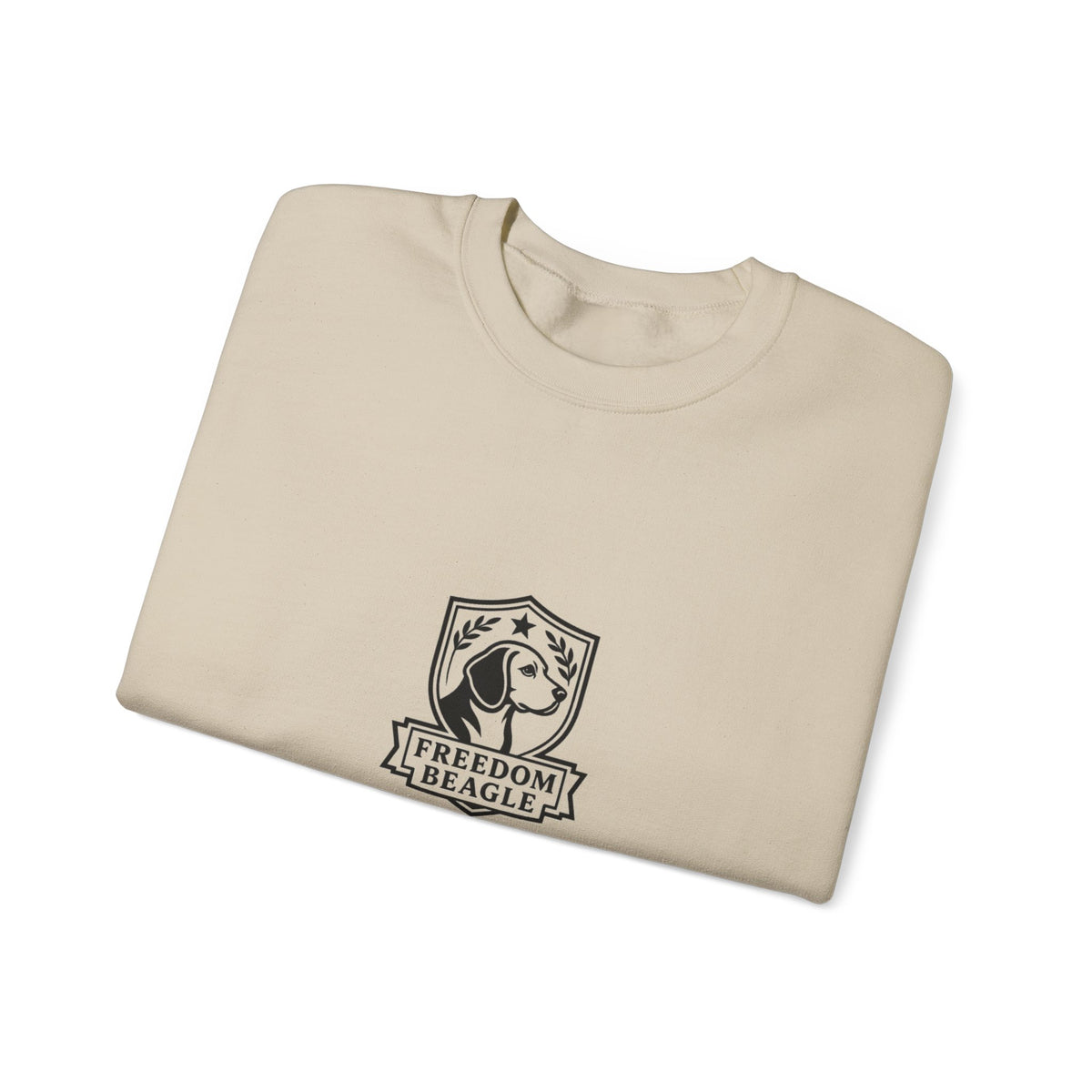 The Standards Full Kit Crewneck — Five Rules, Numbered (Sand)
