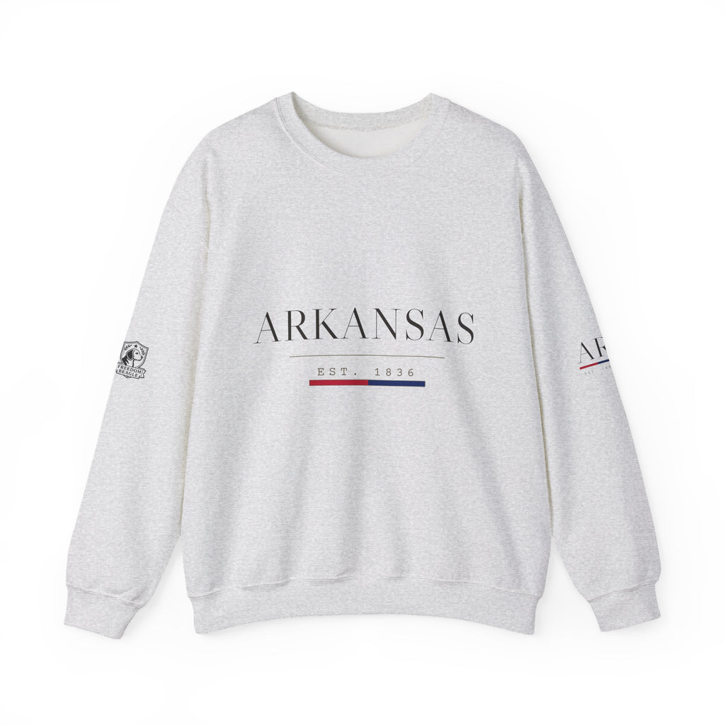 Arkansas — Freedom Beagle State Series Crewneck (Sand)