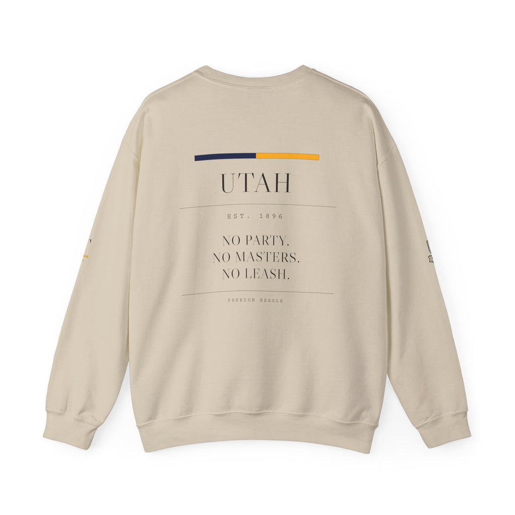 Utah — Freedom Beagle State Series Crewneck (Sand)